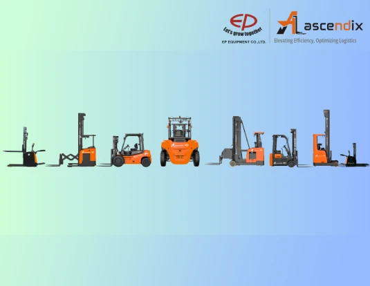 Multiple Varities of forklifter banner image