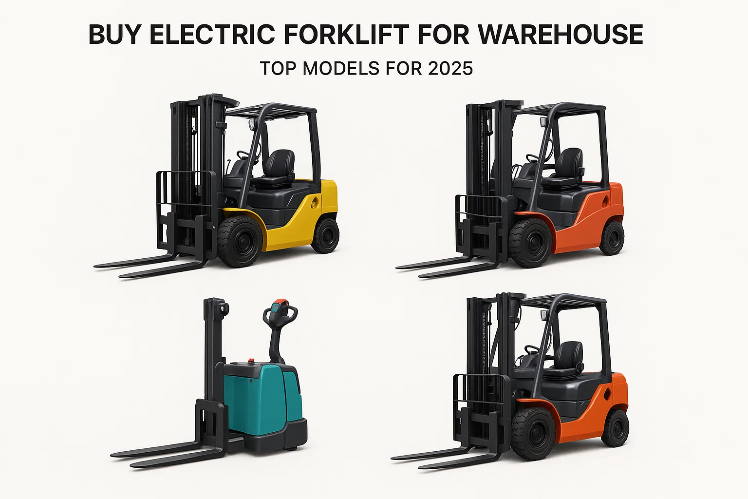 Buy Electric Forklift for Warehouse: Top Models for 2025