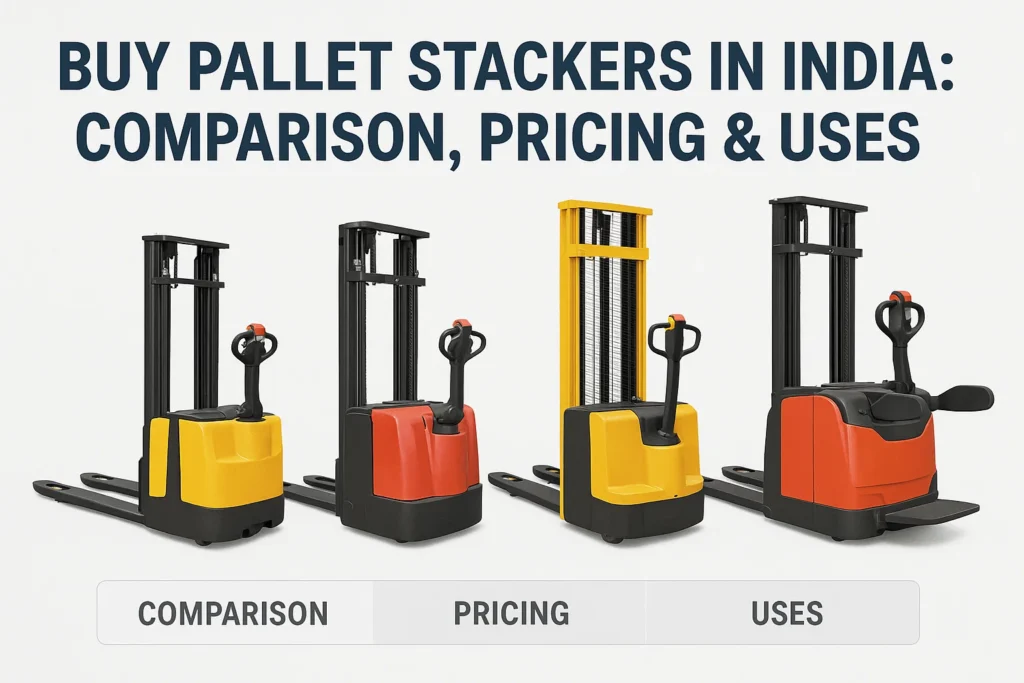 Buy Pallet Stackers in India: Comparison, Pricing & Uses