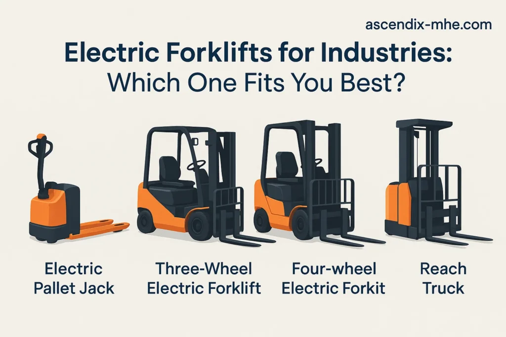 Electric Forklifts for Industries