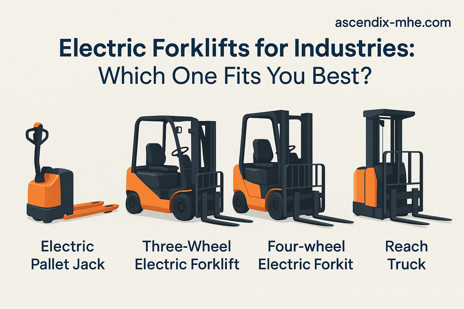 Electric Forklifts for Industries: Which One Fits You Best?
