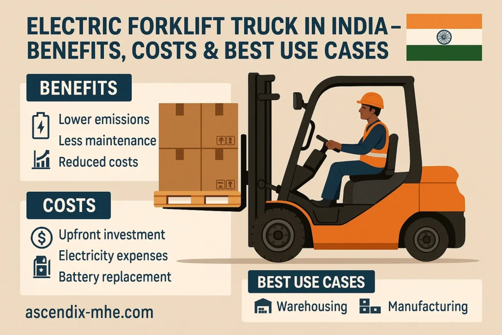 Electric Forklift Truck in India