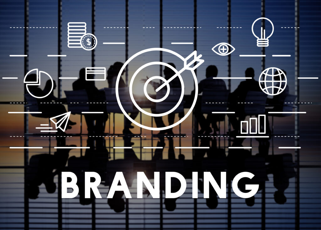 branding advertisment copyright value profile concept