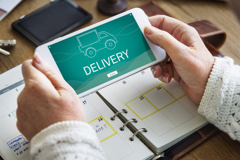 delivery truck good distribution services
